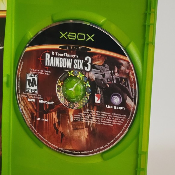 Tom Clancy's Rainbow Six 3 & Tetris Worlds XBOX Game Bundle Lot of 2. Preowned. - Picture 15 of 15
